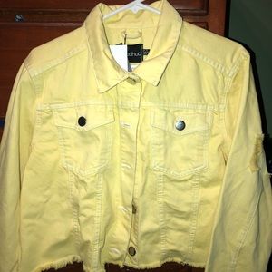 Yellow Denim Jacket